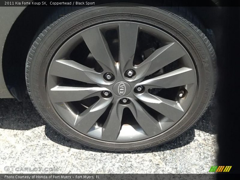 Copperhead / Black Sport 2011 Kia Forte Koup SX