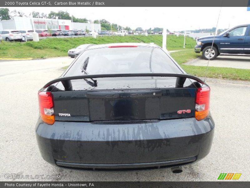 Carbon Blue Metallic / Black 2000 Toyota Celica GT-S