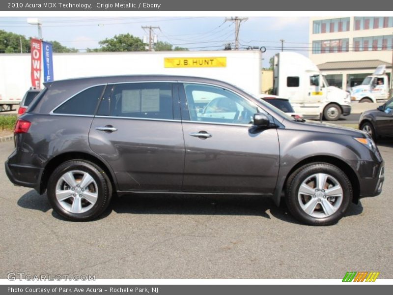 Grigio Metallic / Ebony 2010 Acura MDX Technology