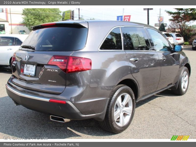 Grigio Metallic / Ebony 2010 Acura MDX Technology