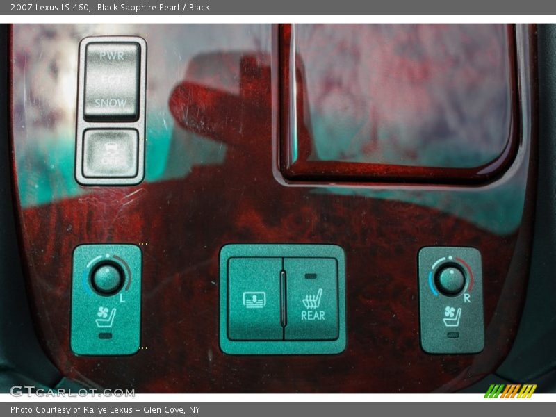 Black Sapphire Pearl / Black 2007 Lexus LS 460