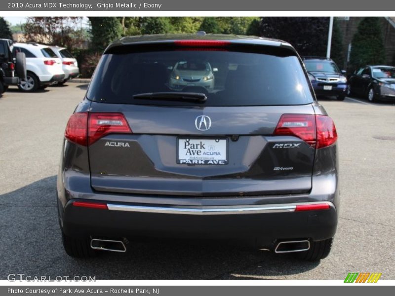 Grigio Metallic / Ebony 2010 Acura MDX Technology