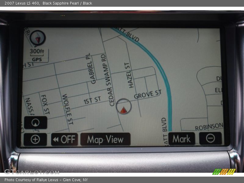 Black Sapphire Pearl / Black 2007 Lexus LS 460
