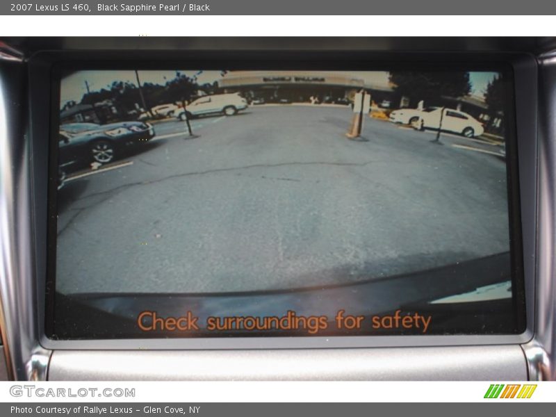 Black Sapphire Pearl / Black 2007 Lexus LS 460