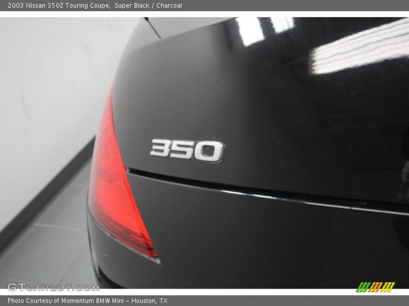 Super Black / Charcoal 2003 Nissan 350Z Touring Coupe