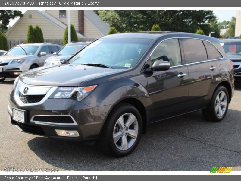 Grigio Metallic / Ebony 2010 Acura MDX Technology