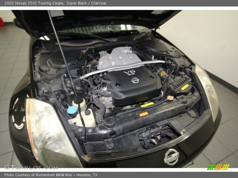 Super Black / Charcoal 2003 Nissan 350Z Touring Coupe