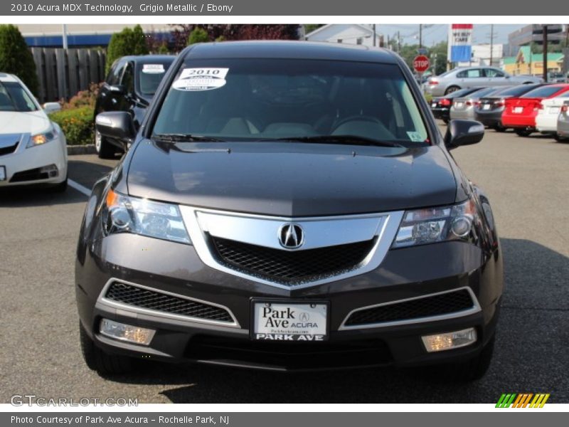 Grigio Metallic / Ebony 2010 Acura MDX Technology