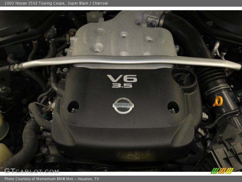 Super Black / Charcoal 2003 Nissan 350Z Touring Coupe
