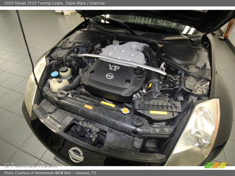 Super Black / Charcoal 2003 Nissan 350Z Touring Coupe