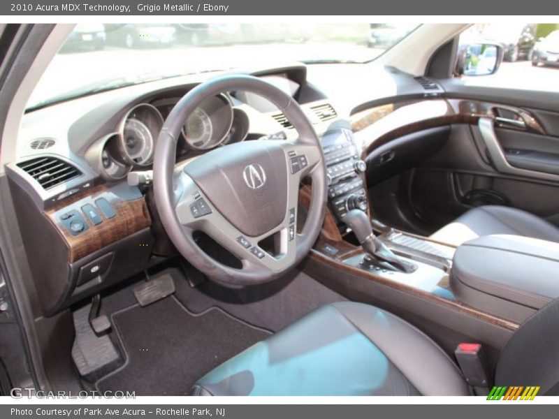 Grigio Metallic / Ebony 2010 Acura MDX Technology