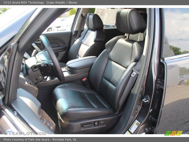 Grigio Metallic / Ebony 2010 Acura MDX Technology