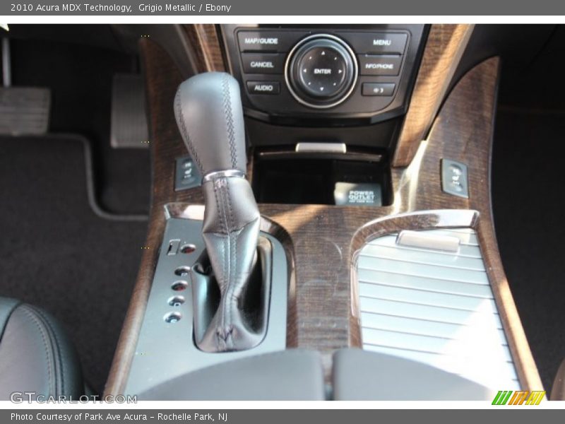 Grigio Metallic / Ebony 2010 Acura MDX Technology