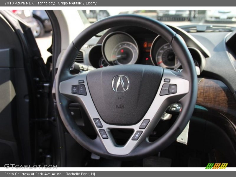 Grigio Metallic / Ebony 2010 Acura MDX Technology