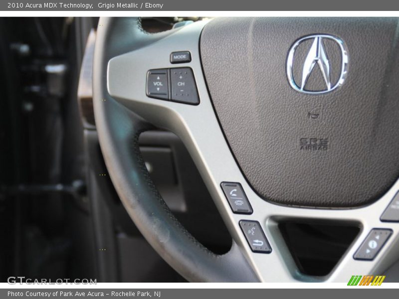 Grigio Metallic / Ebony 2010 Acura MDX Technology