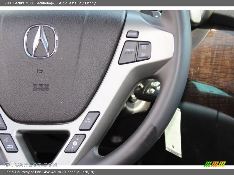 Grigio Metallic / Ebony 2010 Acura MDX Technology