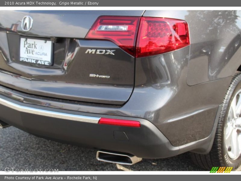 Grigio Metallic / Ebony 2010 Acura MDX Technology