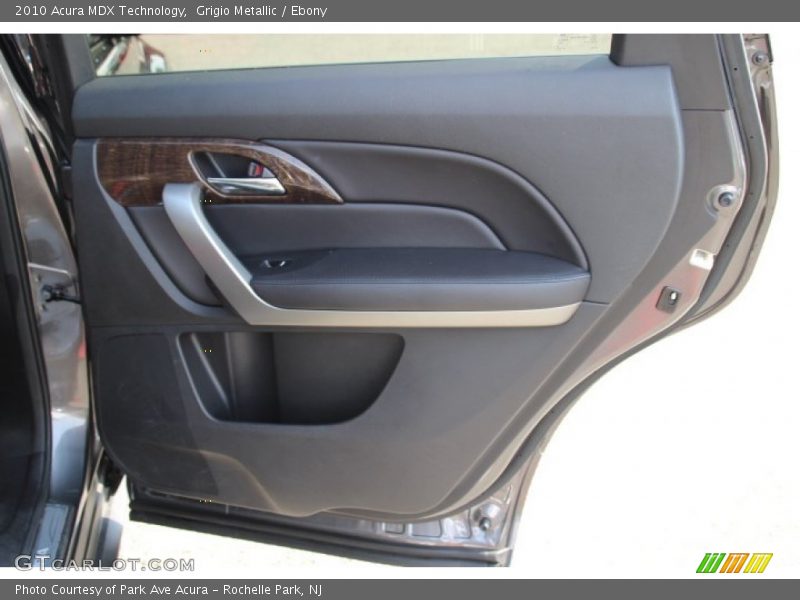 Grigio Metallic / Ebony 2010 Acura MDX Technology