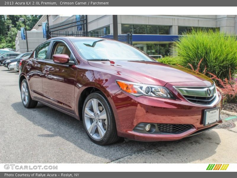Crimson Garnet / Parchment 2013 Acura ILX 2.0L Premium
