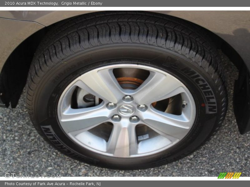 Grigio Metallic / Ebony 2010 Acura MDX Technology