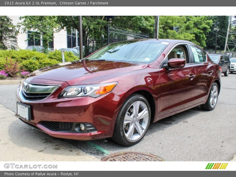 Crimson Garnet / Parchment 2013 Acura ILX 2.0L Premium