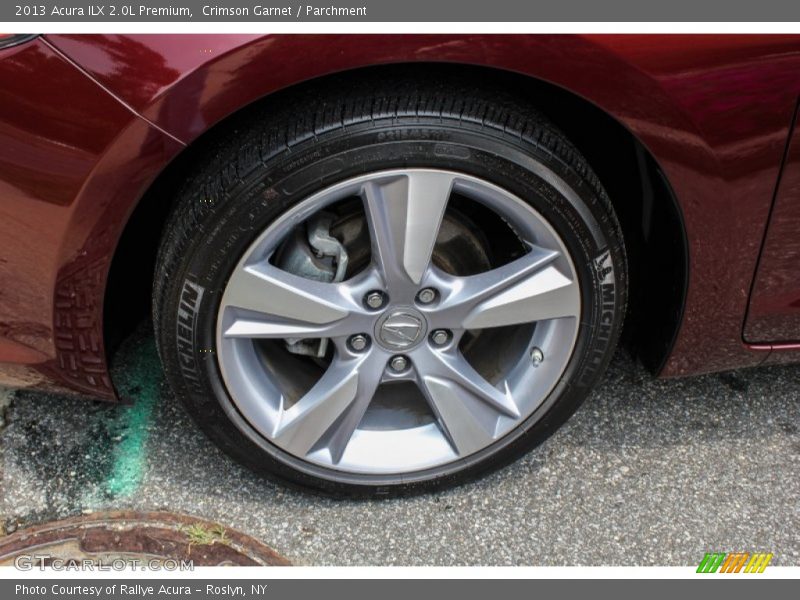 Crimson Garnet / Parchment 2013 Acura ILX 2.0L Premium