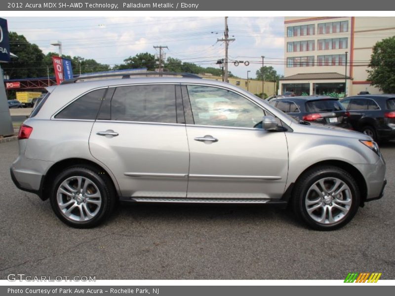 Palladium Metallic / Ebony 2012 Acura MDX SH-AWD Technology