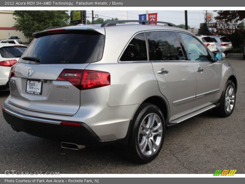 Palladium Metallic / Ebony 2012 Acura MDX SH-AWD Technology