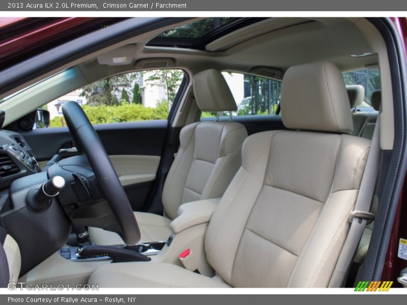 Crimson Garnet / Parchment 2013 Acura ILX 2.0L Premium