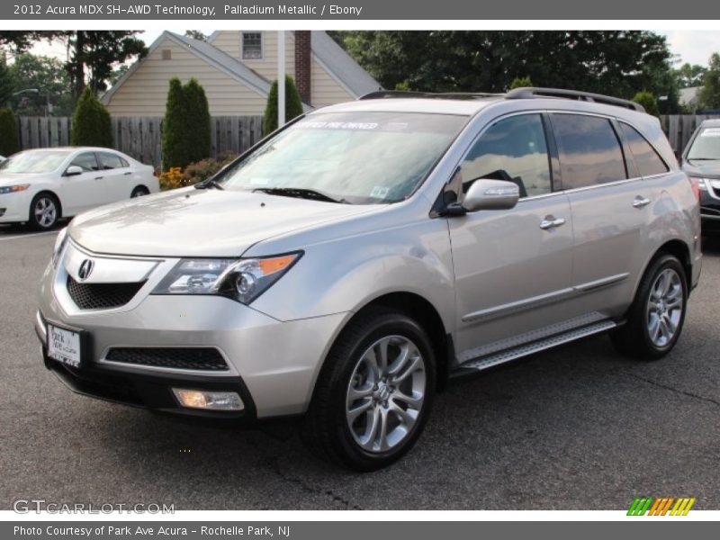 Palladium Metallic / Ebony 2012 Acura MDX SH-AWD Technology