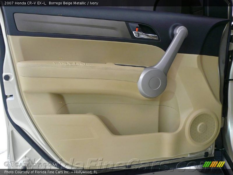Borrego Beige Metallic / Ivory 2007 Honda CR-V EX-L