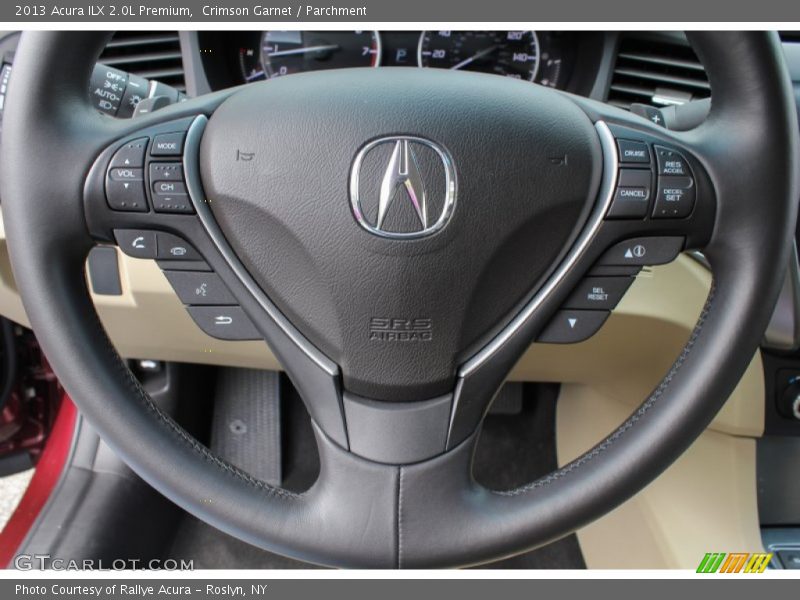 Crimson Garnet / Parchment 2013 Acura ILX 2.0L Premium