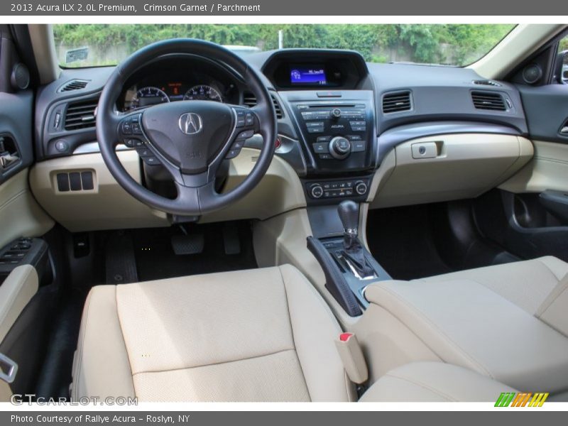 Crimson Garnet / Parchment 2013 Acura ILX 2.0L Premium