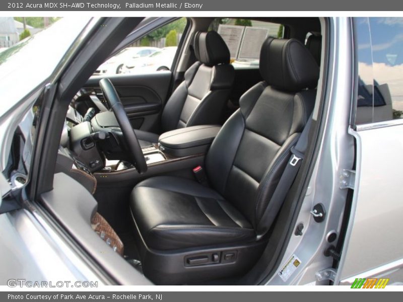 Palladium Metallic / Ebony 2012 Acura MDX SH-AWD Technology
