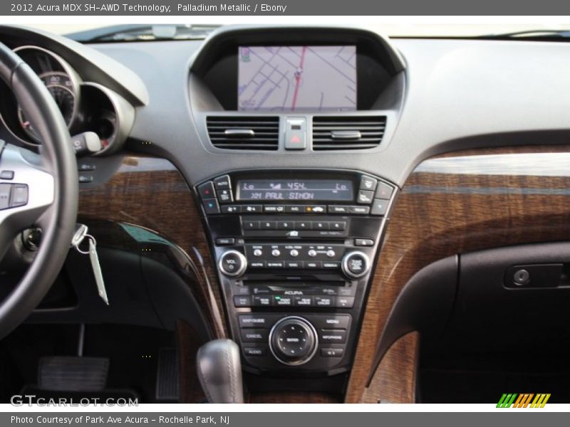 Palladium Metallic / Ebony 2012 Acura MDX SH-AWD Technology