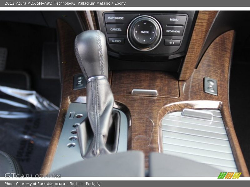 Palladium Metallic / Ebony 2012 Acura MDX SH-AWD Technology