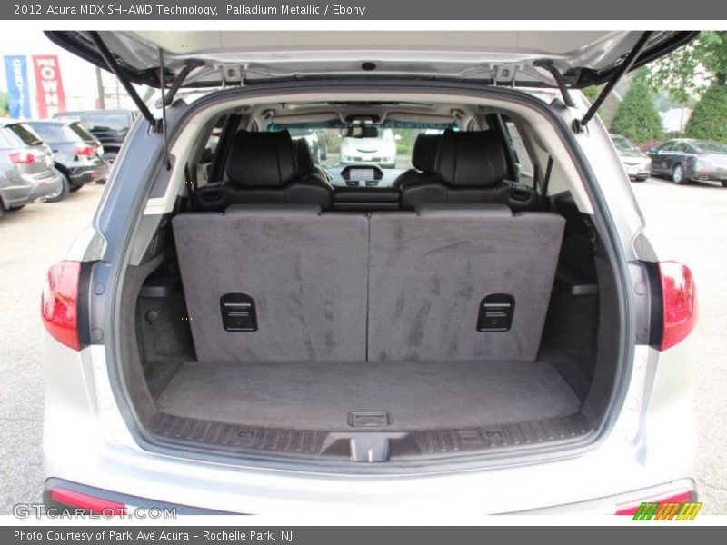 Palladium Metallic / Ebony 2012 Acura MDX SH-AWD Technology