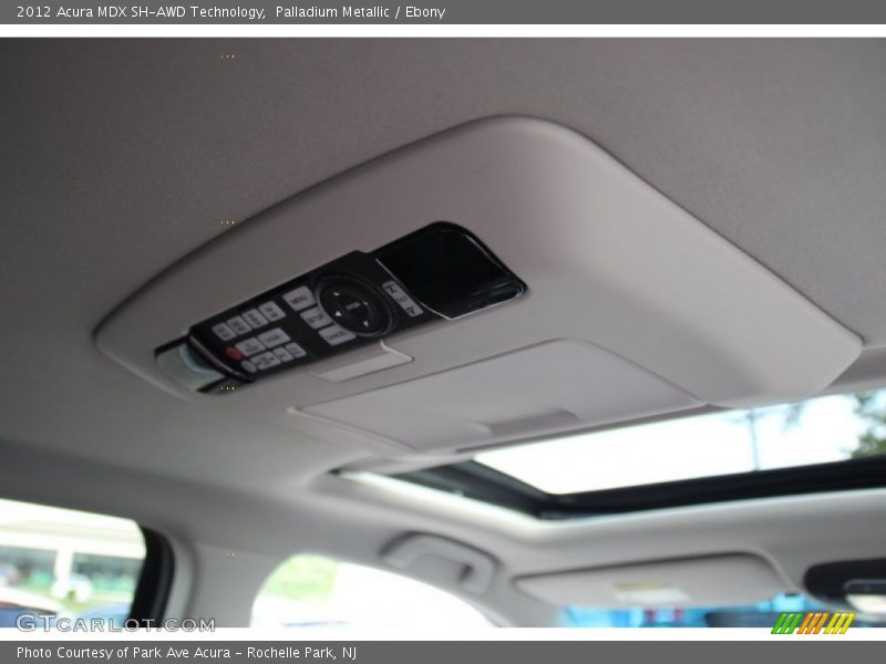 Palladium Metallic / Ebony 2012 Acura MDX SH-AWD Technology