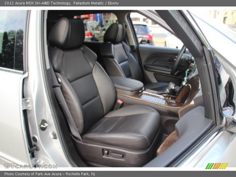 Palladium Metallic / Ebony 2012 Acura MDX SH-AWD Technology