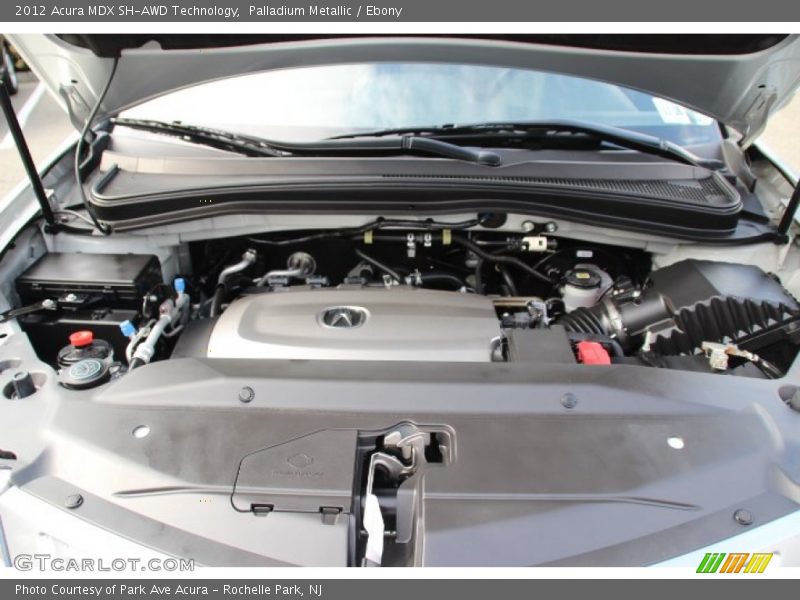 Palladium Metallic / Ebony 2012 Acura MDX SH-AWD Technology