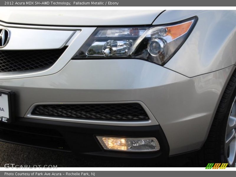 Palladium Metallic / Ebony 2012 Acura MDX SH-AWD Technology