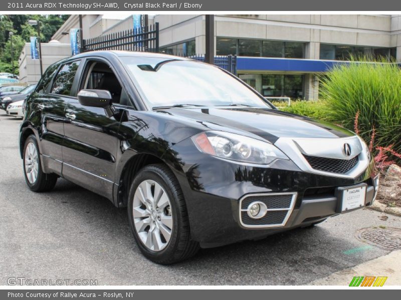 Crystal Black Pearl / Ebony 2011 Acura RDX Technology SH-AWD
