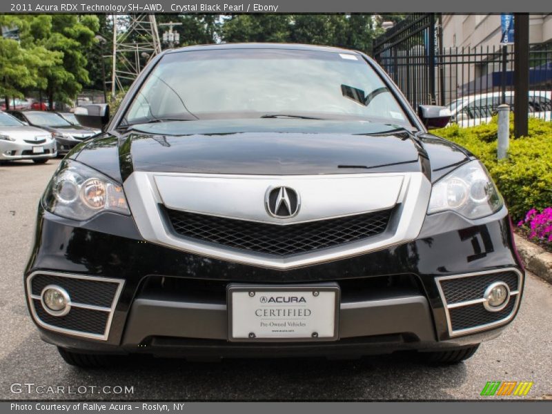 Crystal Black Pearl / Ebony 2011 Acura RDX Technology SH-AWD