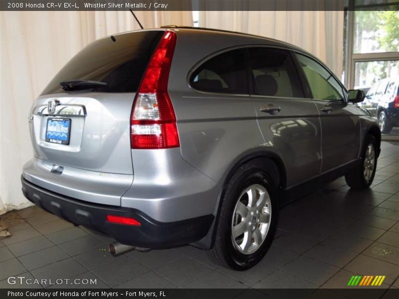 Whistler Silver Metallic / Gray 2008 Honda CR-V EX-L