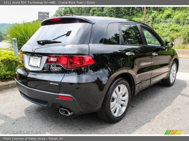 Crystal Black Pearl / Ebony 2011 Acura RDX Technology SH-AWD