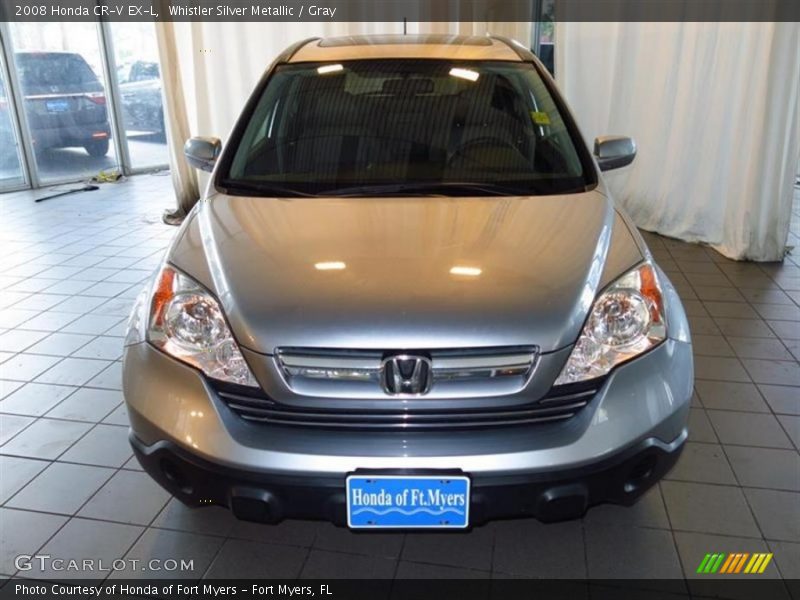 Whistler Silver Metallic / Gray 2008 Honda CR-V EX-L
