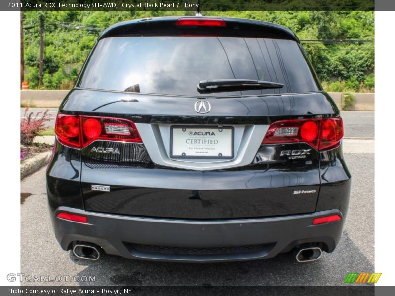 Crystal Black Pearl / Ebony 2011 Acura RDX Technology SH-AWD