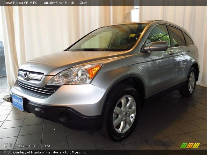 Whistler Silver Metallic / Gray 2008 Honda CR-V EX-L