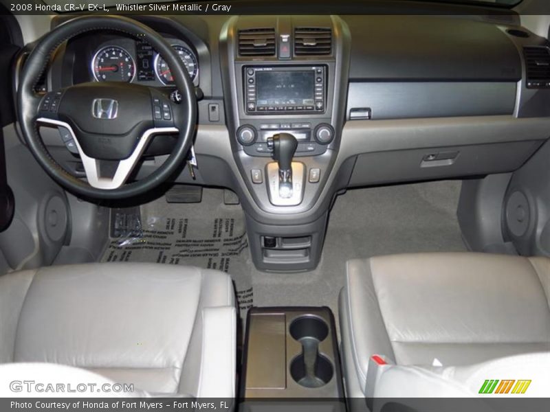 Whistler Silver Metallic / Gray 2008 Honda CR-V EX-L