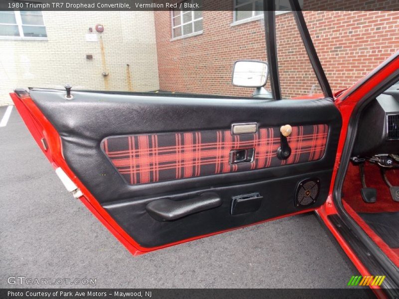 Door Panel of 1980 TR7 Drophead Convertible